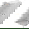 Mexen Lunar-B Duo sprchový kút, otvárací 100 x 70 cm, priehľadný, brúsená meď - 832-100L-070P-65-00