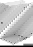 Mexen Lunar-B Duo sprchová kabína otváracia 90 x 70 cm, transparentná, gun gray kartáčovaná - 832-090L-070P-66-00