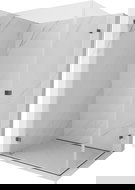 Mexen Lunar-B Duo sprchovací kút krídlový 80 x 75 cm, transparentný, gun gray brúsený - 832-080L-075P-66-00