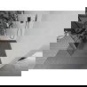 Mexen Kioto+ sprchová stena s poličkou a lištou 110 x 200 cm, transparentnéné/biely vzor 8 mm, čierna - 800-110-121-70-85