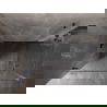 Mexen Lunar-B Duo sprchový kút, 95 x 85 cm, priehľadný, brúsená tmavosivá - 832-095L-085P-66-00