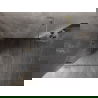 Mexen Lunar-B L sprchový kút, jednokrídlový ľavý 70 x 70 cm, priehľadný, zlato kartáčovaný - 832L-070-070-55-00-L