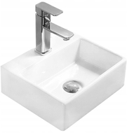 Mexen Mini umývadlo na doske 33 x 29 cm, biele - 21093300