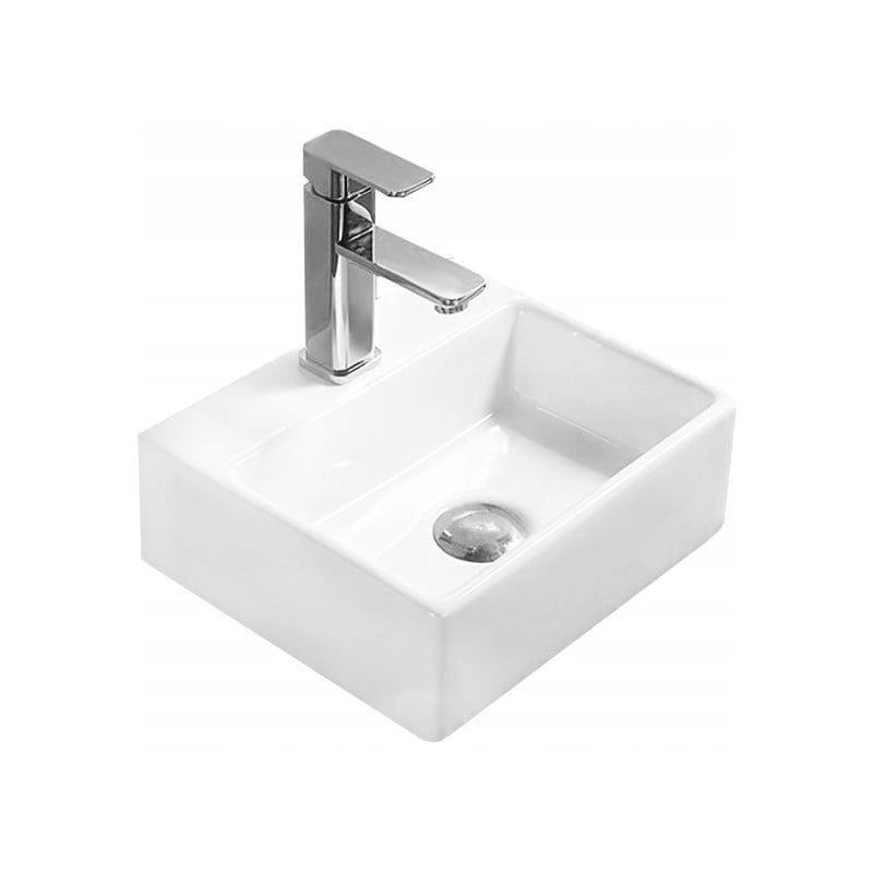 Mexen Mini umývadlo na dosku 40 x 30 cm, biele - 21094000