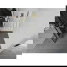 Mexen Kioto+ sprchová stena s poličkou a lištou 140 x 200 cm, transparentnéné/čierny vzor 8 mm, zlatá - 800-140-121-50-70