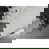 Mexen Kioto+ sprchová stena s poličkou a lištou 130 x 200 cm, transparentnéné/čierny vzor 8 mm, zlatá - 800-130-121-50-77