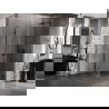 Mexen Lunar-B sprchová kabína s pravým otváraním 70 x 70 cm, priehľadná, čierna - 832-070-070-70-00-P