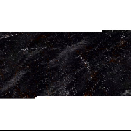 Mexen Champion Black gres glazovaný rekt. G1, dlaždica podlahovo-stenová 120 x 60 cm, vysoký lesk - TL202-120-060-00