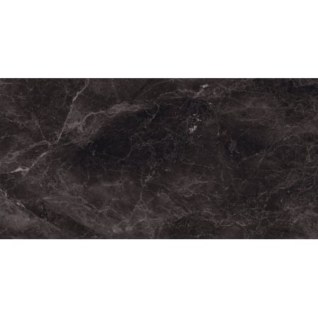 Mexen Merison čierny leštený rektifikovaný gres G1, podlahová a nástenná dlaždica 120 x 60 cm, vysoký lesk - TL203-120-060-00