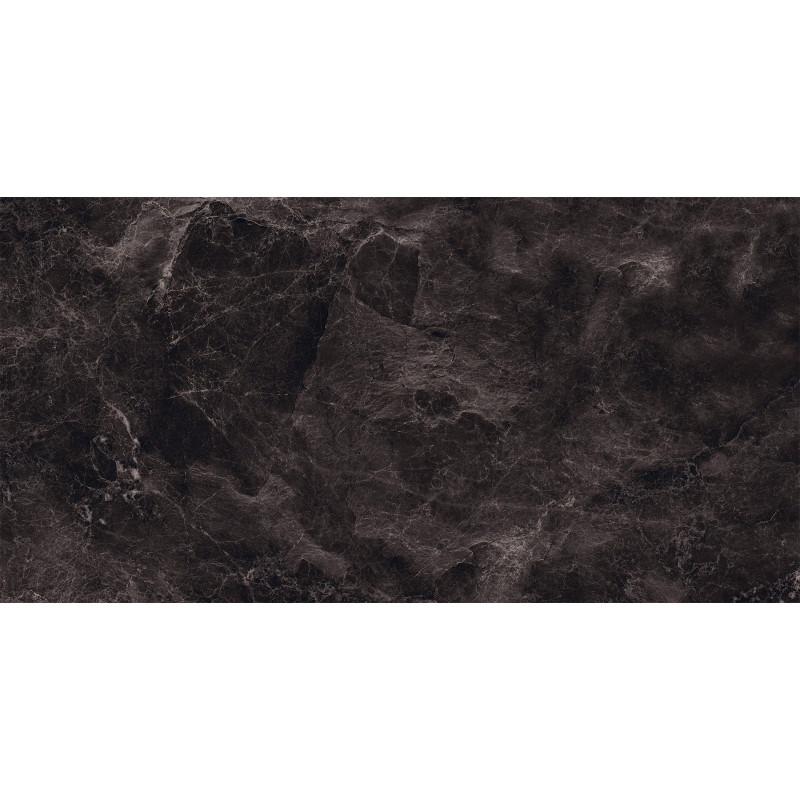 Mexen Merison Čierny glazovaný rekt. G1, podlahovo-stenová dlaždica 120 x 60 cm, vysoký lesk - TL203-120-060-00