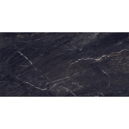 Mexen Sintra Black leštený rektifikovaný gres G1, podlahovo-stenová dlažba 120 x 60 cm, vysoký lesk - TL204-120-060-00
