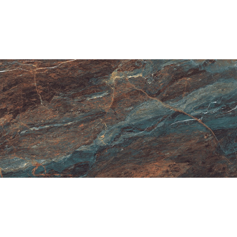Mexen Sintra Earth gres glazovaný rekt. G1, podlahová a stenová dlaždica 120 x 60 cm, vysoký lesk - TL204-120-060-02