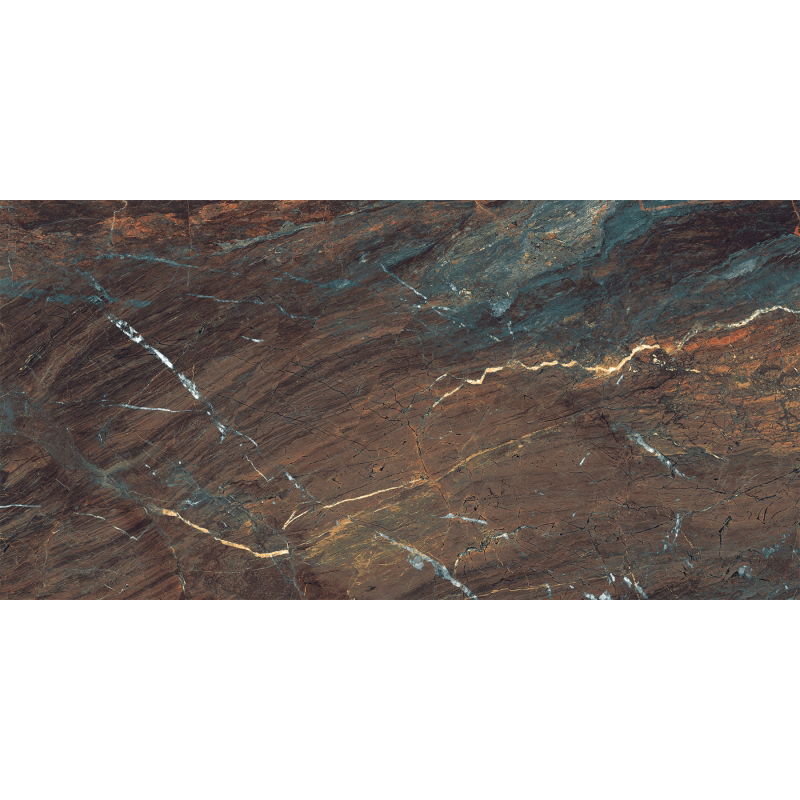 Mexen Sintra Earth glazovaný gres rekt. G1, podlahová a nástenná dlaždica 120 x 60 cm, vysoký lesk - TL204-120-060-02