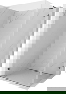 Mexen Lunar-B L sprchová kabína ľavá 95 x 70 cm, transparentná, brúsená zbraňová sivá - 832L-095-070-66-00-L