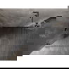 Mexen Lunar-B L sprchová kabína s otváracími dverami ľavá 80 x 80 cm, priehľadná, brúsená strieborná - 832L-080-080-66-00-L