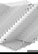 Mexen Lunar-B L sprchová kabína ľavá 90 x 80 cm, transparentná, brúsená tmavosivá - 832L-090-080-66-00-L