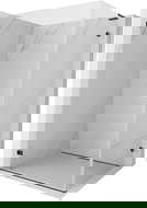 Mexen Lunar-B L sprchová kabína otváracia ľavá 75 x 70 cm, transparentná, čierna - 832L-075-070-70-00-L