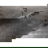 Mexen Lunar-B L sprchová kabína, otočná ľavá 80 x 80 cm, transparentná, gun metal - 832L-080-080-95-00-L