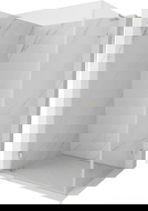 Mexen Lunar-B L sprchovací kút otváravý ľavý 90 x 80 cm, transparentný, brúsený nikel- 832L-090-080-97-00-L