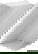 Mexen Lunar-B L sprchový kút otvárací ľavý 100 x 80 cm, transparentný, brúsený nikel- 832L-100-080-97-00-L