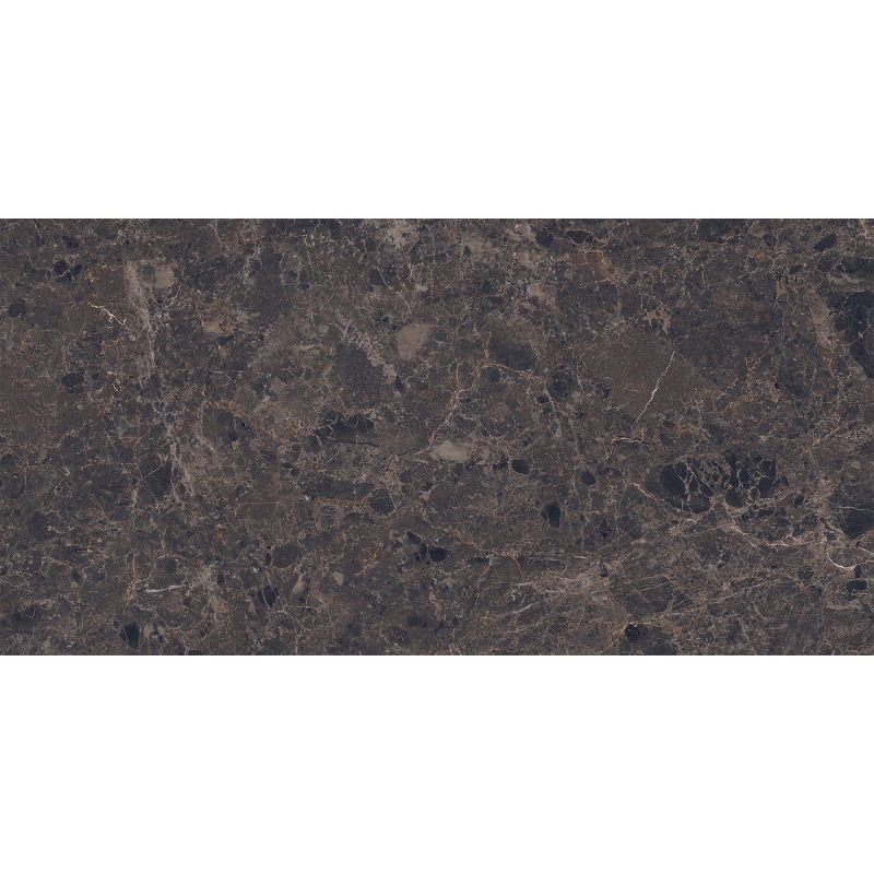 Mexen Slik Emperador Brown gres glazovaný rekt. G1, podlahová a stenová dlaždica 120 x 60 cm, vysoký lesk - TL207-120-060-00