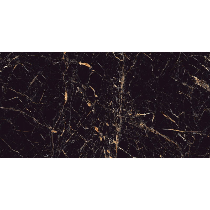 Mexen Python Gold leštený rektifikovaný gres G1, podlahová a stenová dlaždica 120 x 60 cm, vysoký lesk - TL212-120-060-00