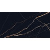Mexen Fossil Čierny glazovaný gres rekt. G1, dlaždice podlahovo-stenná 120 x 60 cm, vysoký lesk - TL213-120-060-00