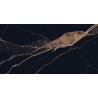 Mexen Fossil Čierny glazovaný gres rekt. G1, dlaždice podlahovo-stenná 120 x 60 cm, vysoký lesk - TL213-120-060-00