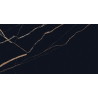 Mexen Fossil Čierny glazovaný gres rekt. G1, dlaždice podlahovo-stenná 120 x 60 cm, vysoký lesk - TL213-120-060-00