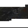 Mexen Marquino Black Gres glazovaný rek. G1, dlaždica podlahovo-stenová 120 x 60 cm, vysoký lesk - TL214-120-060-00