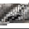Mexen Lunar-B L sprchový kút s vyklápacími dverami pravý 75 x 70 cm, transparentný, gun metal - 832L-075-070-95-00-P