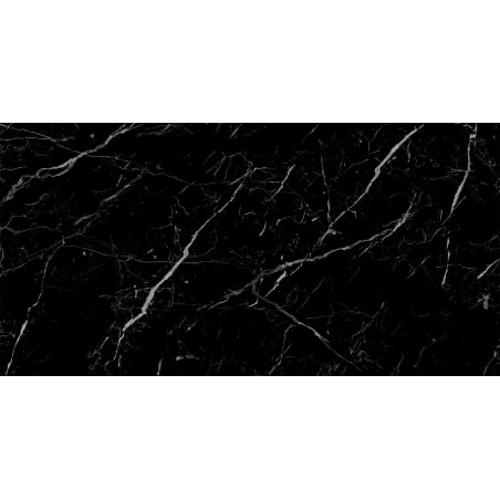 Mexen Simba Black leštený rektifikovaný gres G1, dlaždica podlahovo-stenová 120 x 60 cm, vysoký lesk - TL210-120-060-00