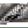 Mexen Lunar-B L sprchová kabína s vyklápacími pravými dverami 85 x 70 cm, priehľadná, gun gray brúsená - 832L-085-070-66-00-P