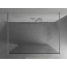 Mexen Kioto voľne stojaca sprchová stena 120 x 200 cm, priehľadná 8 mm, chróm - 800-120-002-01-00