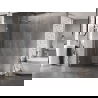 Mexen Lunar sprchová stena Walk-in ľavá 140 x 200 cm, transparentná 8 mm, chróm - 830-140-000-01-00-L