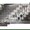 Mexen Lunar sprchová stena Walk-in ľavá 140 x 200 cm, transparentná 8 mm, chróm - 830-140-000-01-00-L