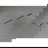 Mexen Lunar sprchová stena Walk-in ľavá 70 x 200 cm, transparentná 8 mm, gun metal - 830-070-000-95-00-L