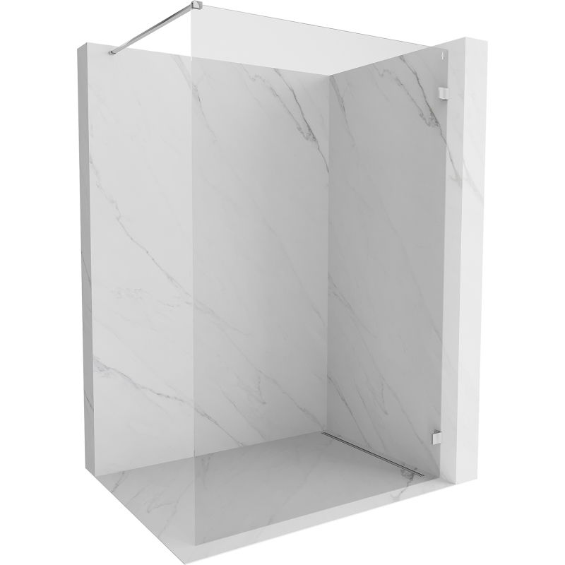 Mexen Lunar sprchová stena Walk-in pravá 100 x 200 cm, transparentná 8 mm, chróm - 830-100-000-01-00-P
