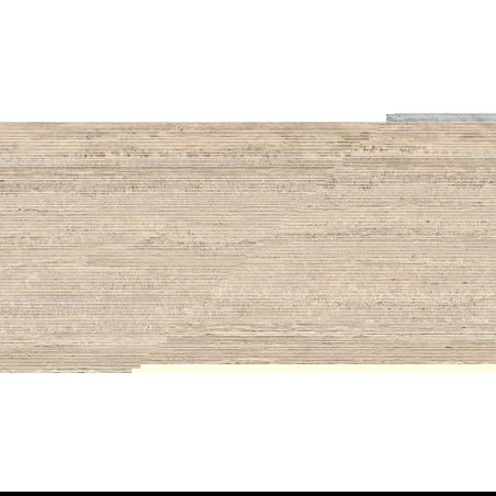 Mexen Neo Travertino Liner Natural glazovaný gres rek. G1, podlahová a stenová dlaždica 120 x 60 cm, mat - TL302-120-060-05