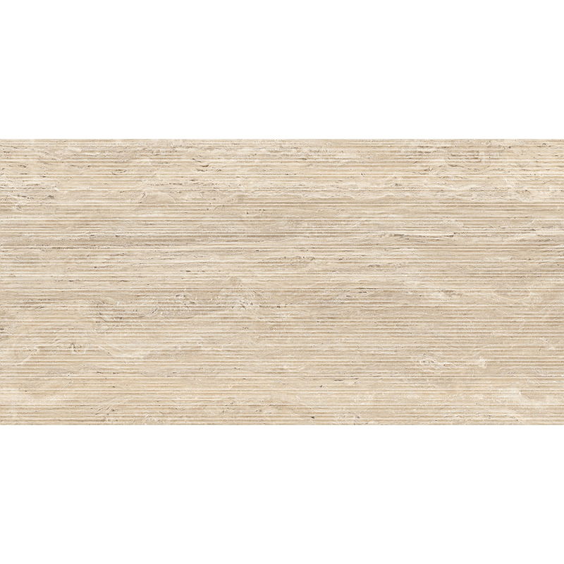 Mexen Neo Travertino Liner Natural glazovaný gres rek. G1, podlahová a stenová dlaždica 120 x 60 cm, mat - TL302-120-060-05