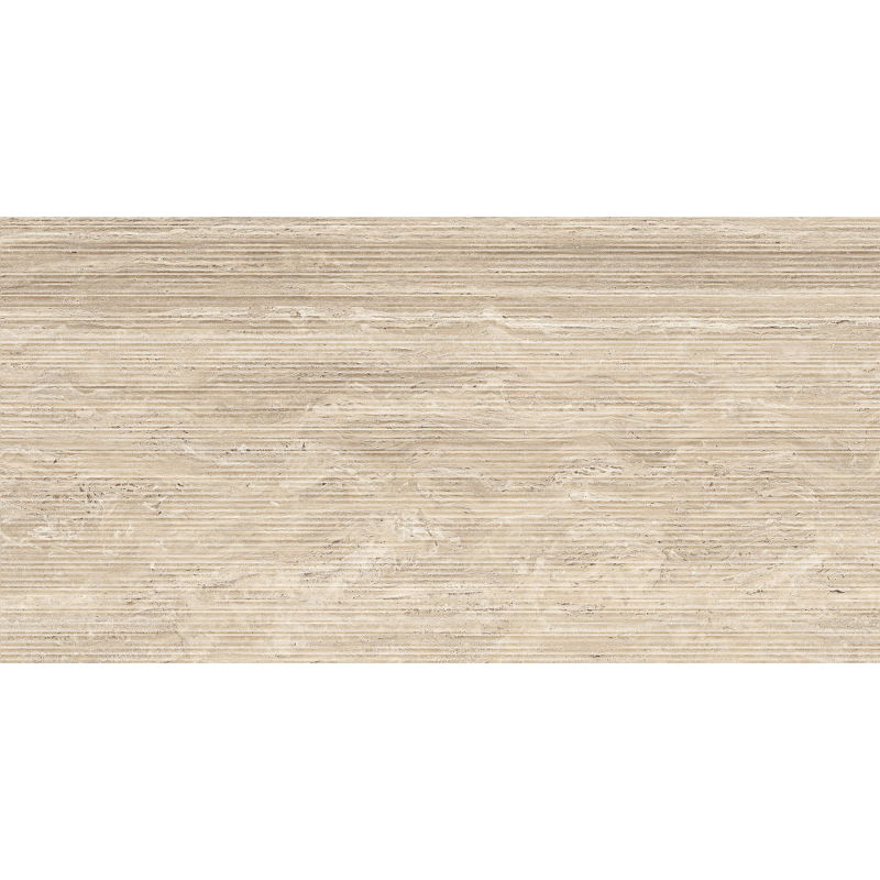 Mexen Neo Travertino Liner Natural glazovaný gres rek. G1, podlahová a stenová dlaždica 120 x 60 cm, mat - TL302-120-060-05