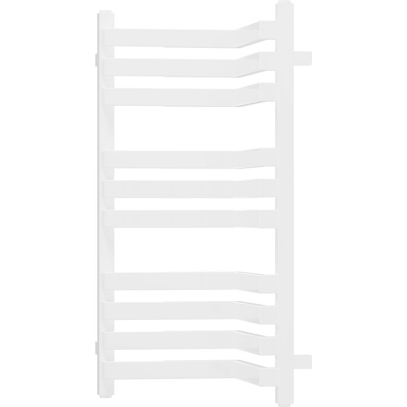 Mexen Loop rohový kúpeľňový radiátor 750 x 375 mm, 413 W, biely - W129-0750-350-00-20