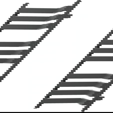 Mexen Loop rohový kúpeľňový radiátor 750 x 375 mm, 413 W, antracit - W129-0750-350-00-66