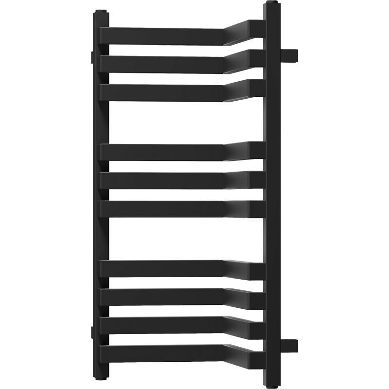 Mexen Loop kúpeľňový radiátor 750 x 375 mm, 413 W, čierny - W129-0750-350-00-70