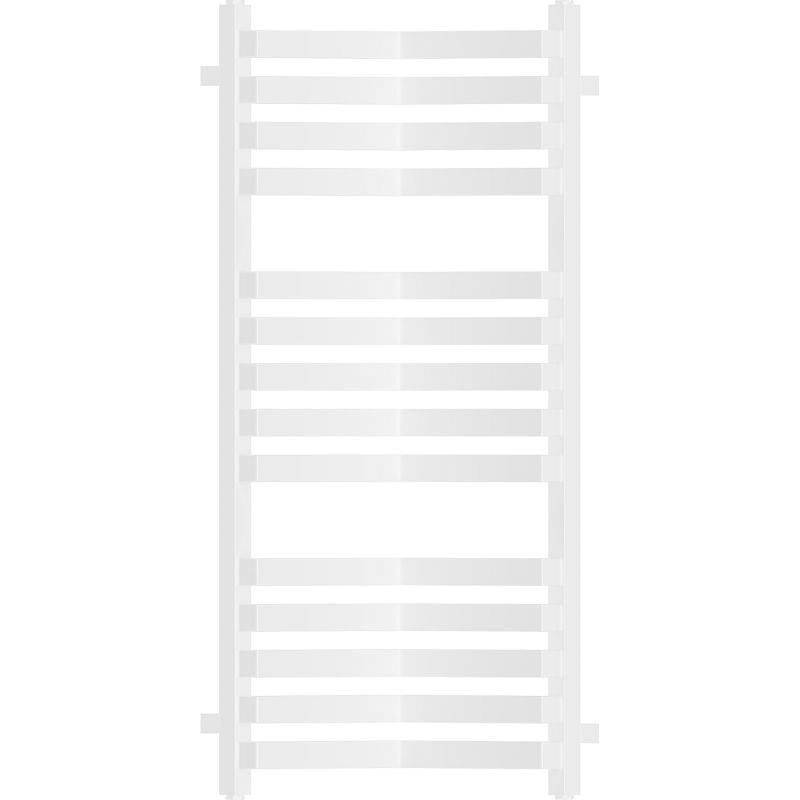 Mexen Loop kúpeľňový roh radiátor 1000 x 375 mm, 572 W, biely - W129-1000-350-00-20