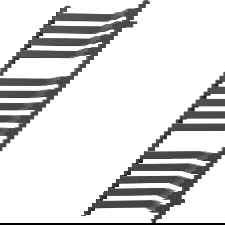 Mexen Loop kúpeľňový rohový radiátor 1000 x 375 mm, 572 W, antracit - W129-1000-350-00-66