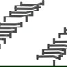 Mexen Loop kúpeľňový radiátor 1000 x 375 mm, 572 W, antracit - W129-1000-350-00-66