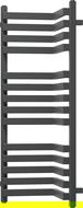Mexen Loop kúpeľňový radiátor 1000 x 375 mm, 572 W, antracit - W129-1000-350-00-66