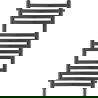 Mexen Loop kúpeľňový radiátor 1000 x 375 mm, 572 W, antracit - W129-1000-350-00-66