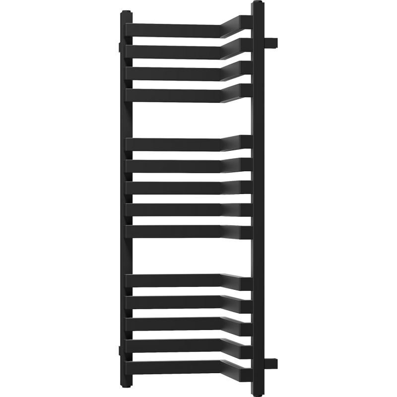 Mexen Loop kúpeľňový rohový radiátor 1000 x 375 mm, 572 W, čierny - W129-1000-350-00-70